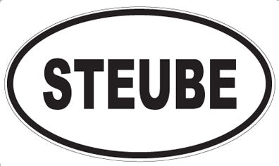 STEUBE - Oval Magnet