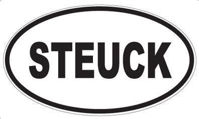 STEUCK - Oval Magnet