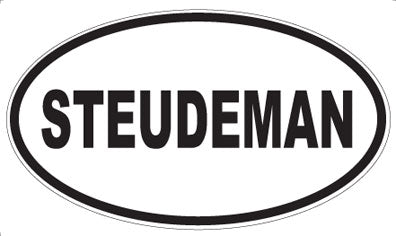 STEUDEMAN - Oval Magnet