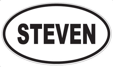 STEVEN - Oval Magnet