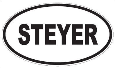 STEYER - Oval Magnet
