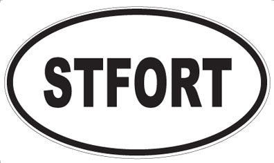STFORT - Oval Magnet