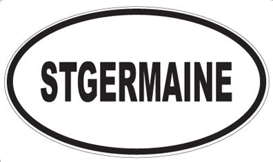 STGERMAINE - Oval Magnet