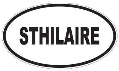 STHILAIRE - Oval Magnet