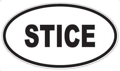 STICE - Oval Magnet