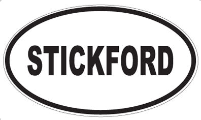 STICKFORD - Oval Sticker