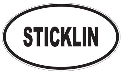 STICKLIN - Oval Magnet