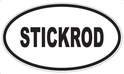 STICKROD - Oval Magnet