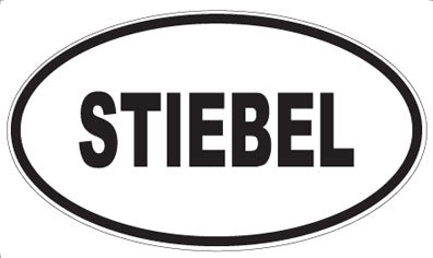 STIEBEL - Oval Sticker