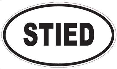 STIED - Oval Magnet