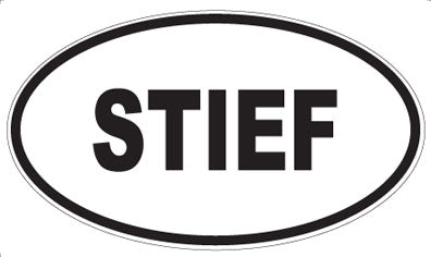 STIEF - Oval Sticker