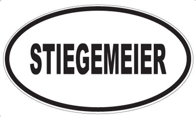 STIEGEMEIER - Oval Magnet