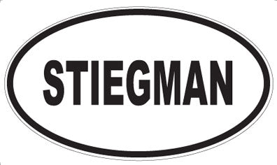 STIEGMAN - Oval Magnet