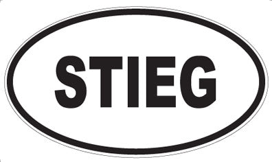 STIEG - Oval Magnet
