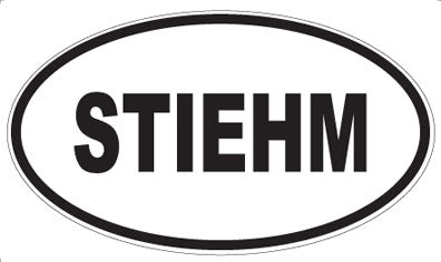 STIEHM - Oval Sticker