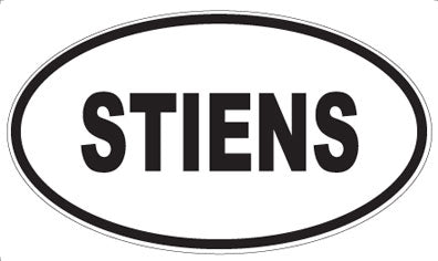 STIENS - Oval Sticker