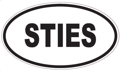 STIES - Oval Magnet