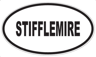 STIFFLEMIRE - Oval Magnet