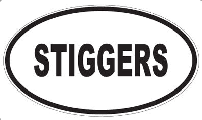 STIGGERS - Oval Magnet