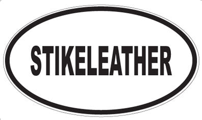 STIKELEATHER - Oval Magnet