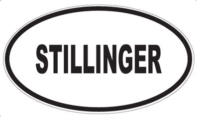 STILLINGER - Oval Magnet
