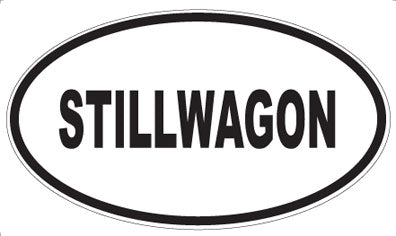 STILLWAGON - Oval Magnet