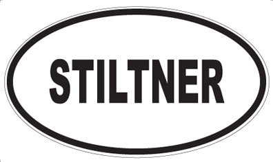 STILTNER - Oval Magnet