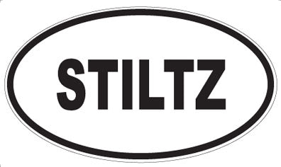 STILTZ - Oval Magnet
