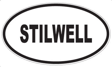 STILWELL - Oval Magnet