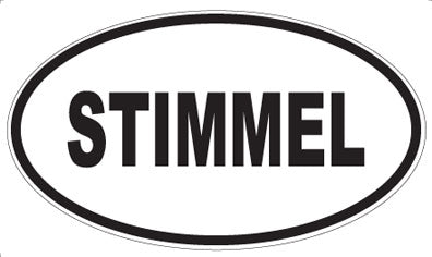 STIMMEL - Oval Magnet