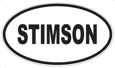STIMSON - Oval Magnet