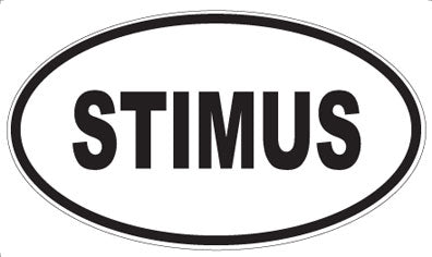 STIMUS - Oval Sticker