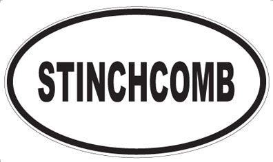 STINCHCOMB - Oval Magnet
