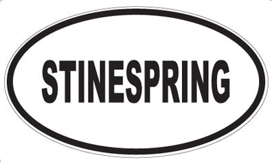 STINESPRING - Oval Magnet
