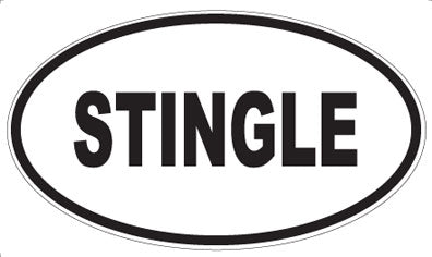 STINGLE - Oval Magnet