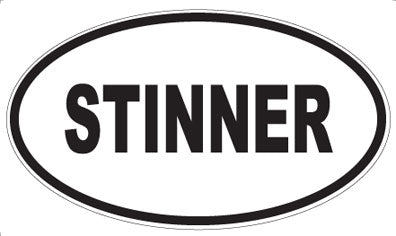 STINNER - Oval Magnet