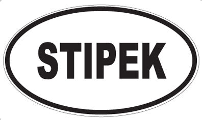 STIPEK - Oval Magnet