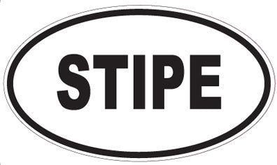 STIPE - Oval Magnet