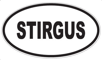 STIRGUS - Oval Magnet