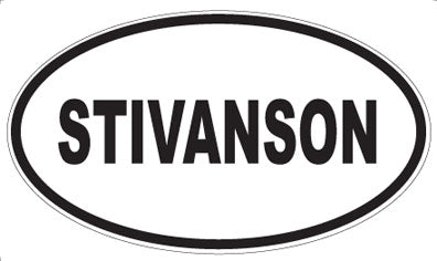 STIVANSON - Oval Magnet