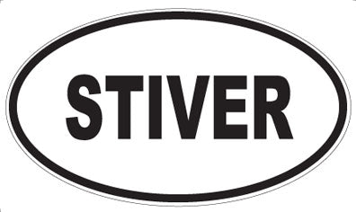 STIVER - Oval Magnet