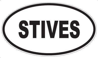 STIVES - Oval Sticker