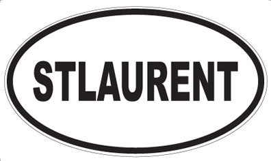 STLAURENT - Oval Magnet