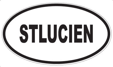 STLUCIEN - Oval Magnet
