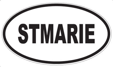STMARIE - Oval Magnet