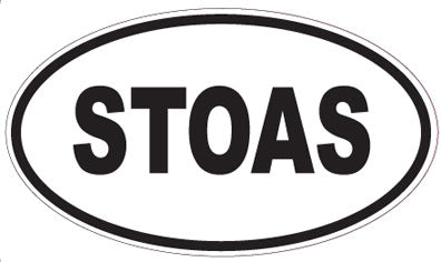 STOAS - Oval Magnet