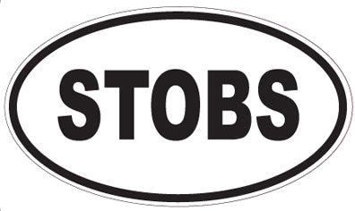 STOBS - Oval Magnet