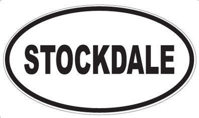 STOCKDALE - Oval Magnet
