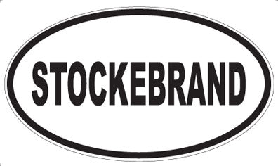STOCKEBRAND - Oval Sticker