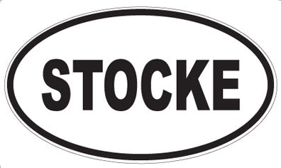 STOCKE - Oval Magnet